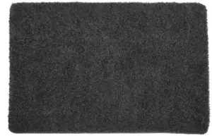 Buddy Plain Shaggy Mat Rug - 200x140cm - Charcoal.