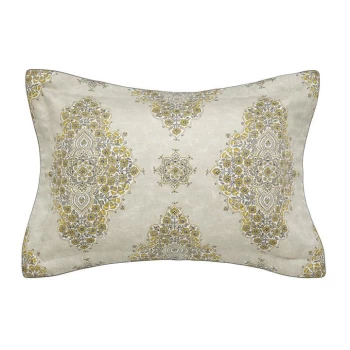 Sanderson Siam Diamond Oxford Pillow Case - SUMAC AND GREY