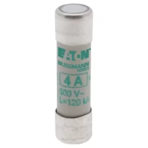 Bussman C10M4 4A AM 500Vac 10x38mm Cylindrical Fuse