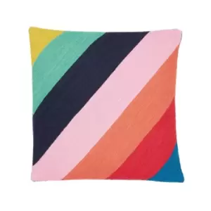 Joules Rainbow Bee Cushion 45cm x 45cm, Multi