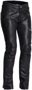 Halvarssons Rider Ladies Motorcycle Leather Pants, black, Size 38 for Women, black, Size 38 for Women