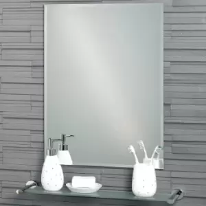 Frameless Rectangular Bevelled Edge Fairmont Bathroom Mirror - Mirror