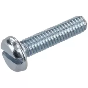 R-TECH 337013 Slotted Pan Head Machine Screws BZP M3 12mm - Pack O...