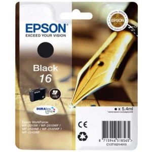 Epson Pen and Crossword 16 Black Ink Cartridge