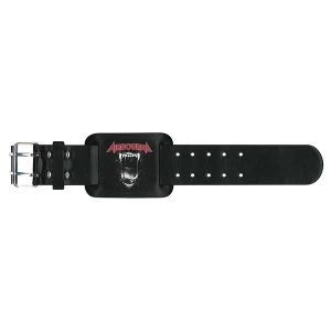 Airbourne - Black Dog Barking Leather Wrist Strap