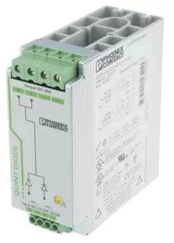 Phoenix Contact Quint-Diode 12-24Dc/2X20/1X40 Psu, Din Rail, 24V, 40A