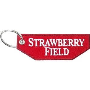 Road Sign - Strawberry Field Keychain