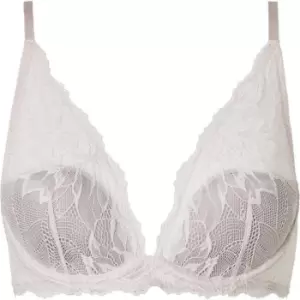 Calvin Klein Plunge Bra - Beige