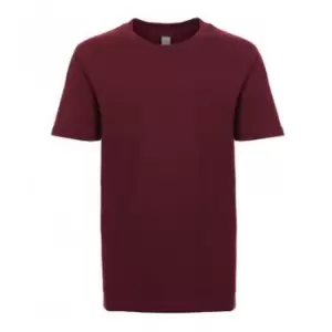 Next Level Childrens/Kids Short-Sleeved T-Shirt (M) (Maroon)