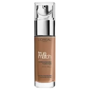 LOreal Paris True Match Liquid Foundation with SPF and Hyaluronic Acid 30ml (Various Shades) - 8C Nut