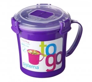 Sistema 656ml Soup To Go Mug Pink