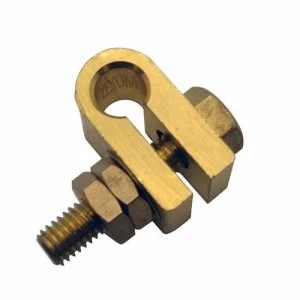 Zexum 3/8 Machined Earth Rod Clamp