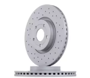 ZIMMERMANN Brake disc FORD,VOLVO 250.1372.52 1770767,1829608,1844117 Brake rotor,Brake discs,Brake rotors CV611125FA,CV611125GA,31381376,31400938