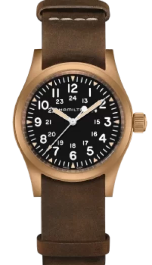 Hamilton Watch Khaki Field Mechanical Bronze