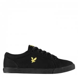 Lyle and Scott Halket Trainers - Black Mono 291