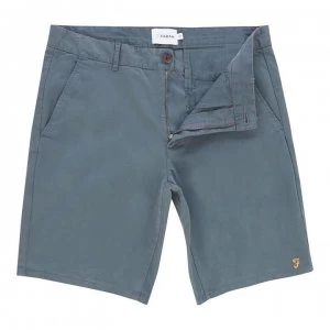 Farah Vintage Hawk Chino Shorts - Balearic 345