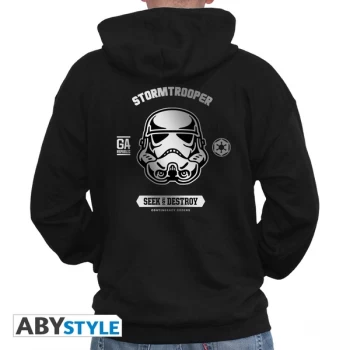 Star Wars - Trooper Mens XX-Large Hoodie - Black