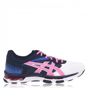 Asics Netburner Academy 8 Netball Shoe - Blue/Red