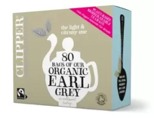 Clipper Fairtrade Organic Earl Grey Tea 80 Bags