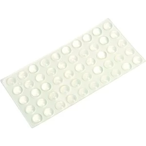 Wickes 8mm Protective Bumpers for Cupboard Doors and Drawers - Pack of 50