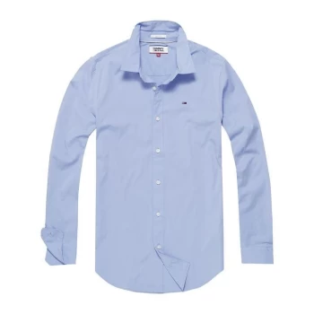 Tommy Jeans Stretch Shirt - Blue