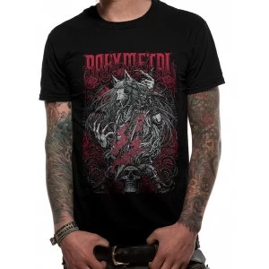 Babymetal - Black Rosewolf Mens Medium T-Shirt - Black