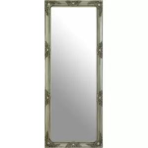 Premier Housewares - Rectangular Wall Mirror/ Classic Mirrors For Bathroom / Bedroom / Garden Walls Fancy Wall Mounted Mirrors For Hallway With