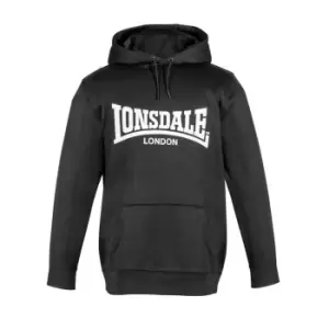 Lonsdale Essential OTH Hoodie Mens - Black