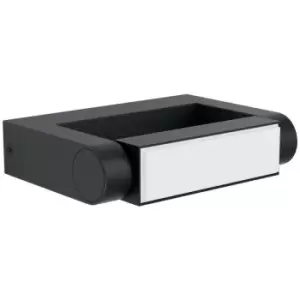 Brianza LED Outdoor Modern Wall Light Black IP44 - Eglo