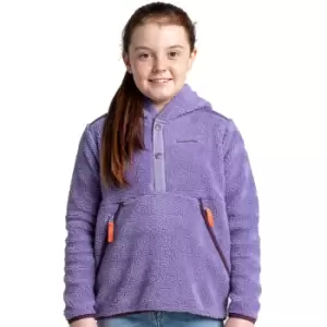 Craghoppers Girls Mitson Hood Over Head Fleece Jacket 11-12 Years - Chest 29.5-31 (75-79cm)