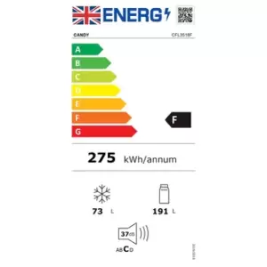Candy CFL3518F 177L Low Frost Integrated Fridge Freezer
