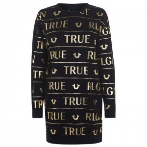 True Religion Sweater Dress - Black 4005