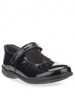 Start-Rite Girls Mary Jane School Shoes - Black Patent