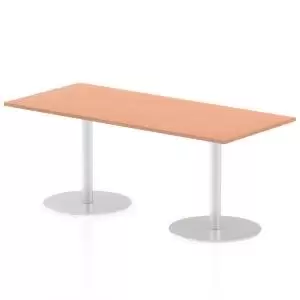 Italia Poseur Table Rectangle 1800800 Top 725 High Beech