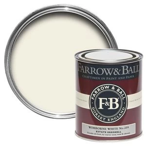 Farrow & Ball Estate Wimborne white No. 239 Eggshell Metal & wood Paint 0.75L