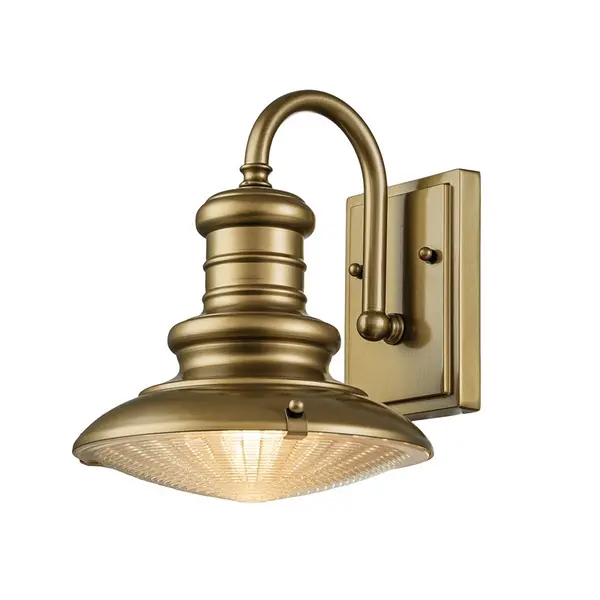 Feiss Redding Station Small Outdoor Lantern Wall Light - Bronze