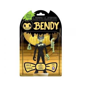 Bendy And The Dark Revival 5" Glow-in-The-Dark Ink Bendy Figure