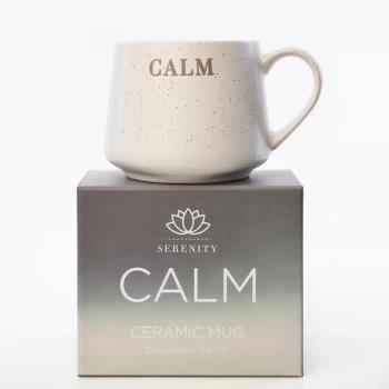 Serenity Debossed Mug - Calm