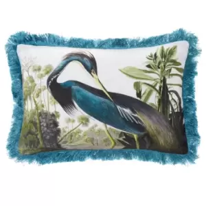 Louisiana Botanical Cushion Multicolour, Multicolour / 35 x 55cm / Polyester Filled