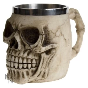 Grinning Skull Tankard 16cm