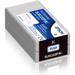 Epson SJIC22P Black Ink Cartridge