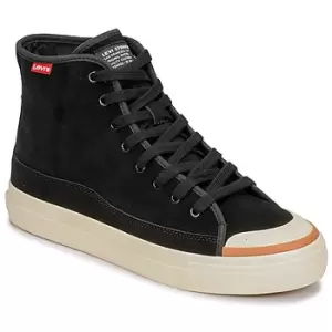 Levis SQUARE HIGH mens Shoes (High-top Trainers) in Black