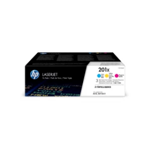 HP 201X Tri Colour Laser Toner Ink Cartridge