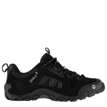 Gelert Rocky Walking Shoes Juniors - Black