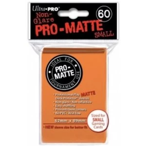 Ultra Pro Matte Small Orange DPD 10 Packs Of 60