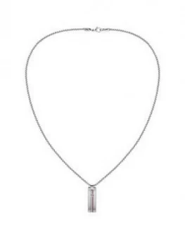 Tommy Hilfiger Monogram Dog Tag Necklace