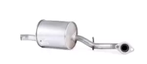 ASMET Rear silencer TOYOTA 20.020 174300J030 End silencer,Rear exhaust silencer,Rear muffler,Muffler silencer,Exhaust muffler silencer,Exhaust muffler