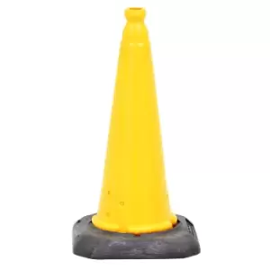 Red Cones with Black Base - 500mm high - pack of 4