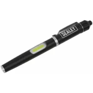 Loops - Aluminium Pocket Penlight - 3W cree xte & 1W cob LED - Battery Powered