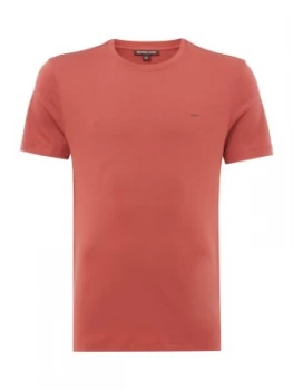 Mens Michael Kors Sleek T Shirt Red